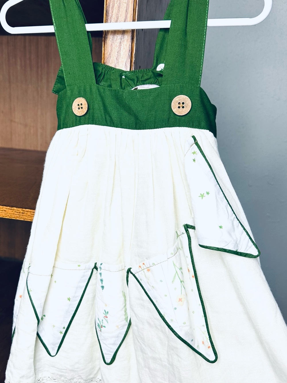 Well Dressed Wolf Green Joyce Dress Sz 24m